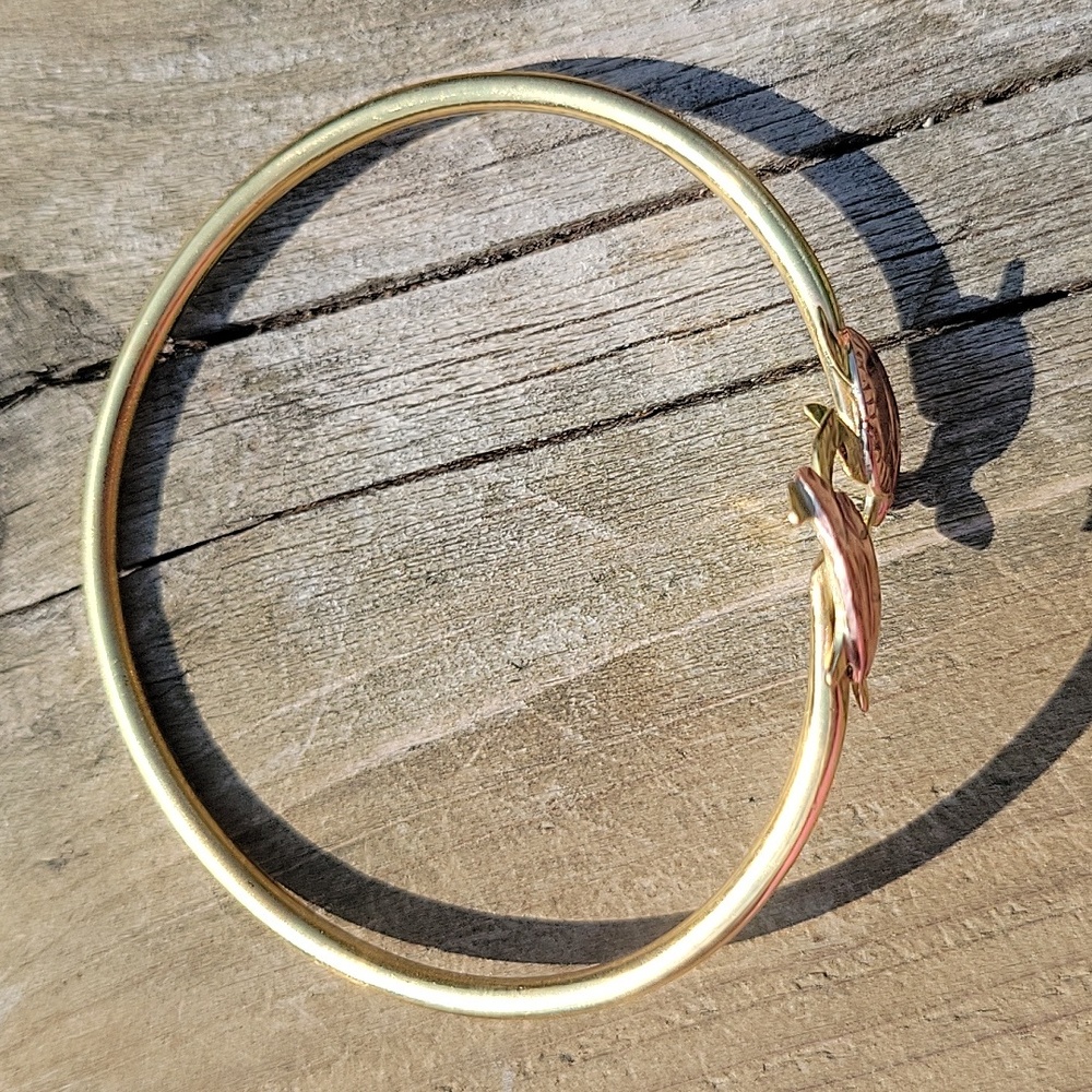 Chris Anderson Brass And Copper Turtle Cuff Bracelet - Picture 6 of 8